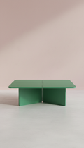 Graphic Shelving Unit With Tool-Free Assembly