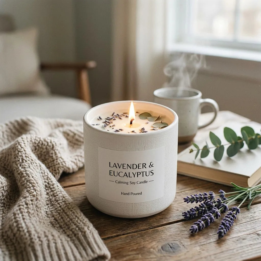 Calm Moments Lavender & Eucalyptus Candle