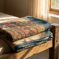 Kantha Heritage Quilt - Hand-Stitched Artisanal Masterpiece