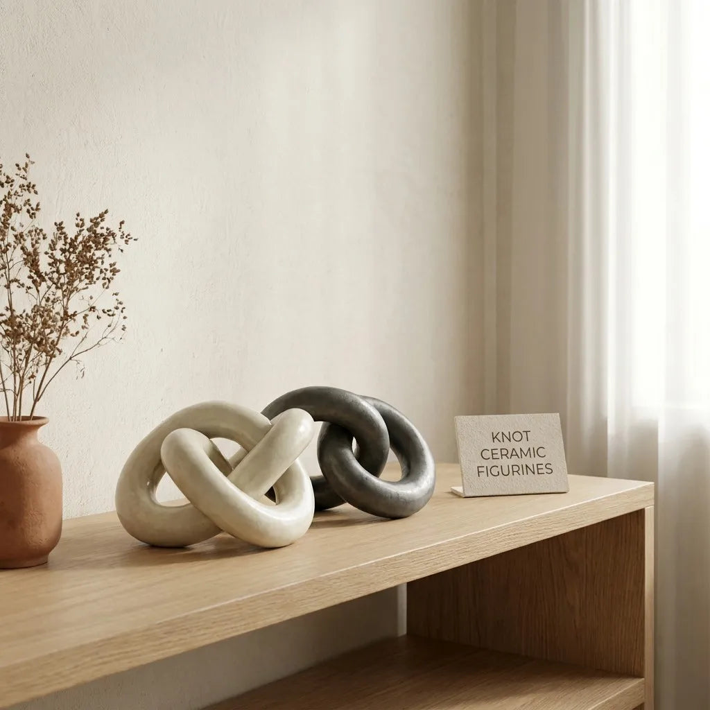 Knot Ceramic Figurines
