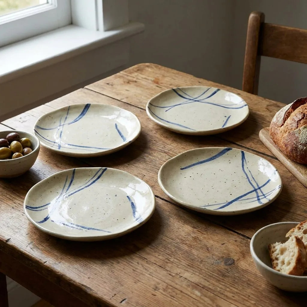 Hand-Painted Tapas Set