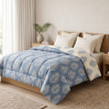 Burnt Earth Heritage Comforter — Palm Leaf Reversible